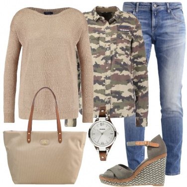 Outfit Tendenze militari