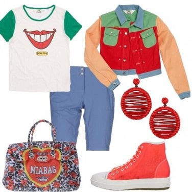 Outfit Sorrido alla vita