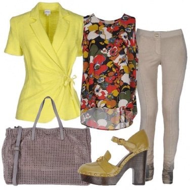 Outfit Mocassino tacco 12
