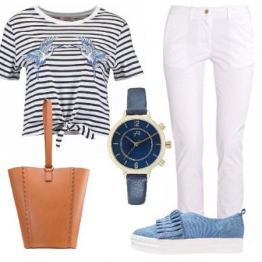 Outfit Adoro le righe