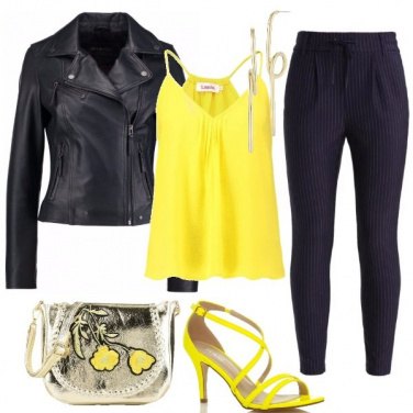 Outfit Giallo aperitivo