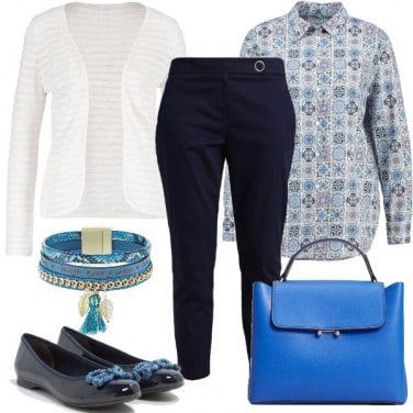 Outfit Fantasia in blu