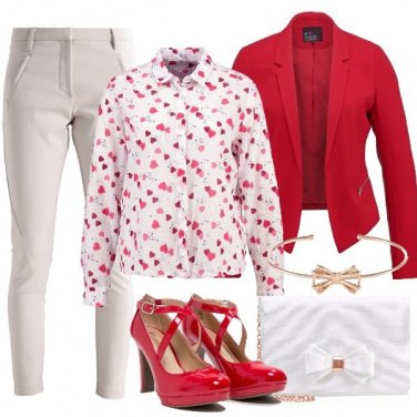 Outfit La camicia a cuori