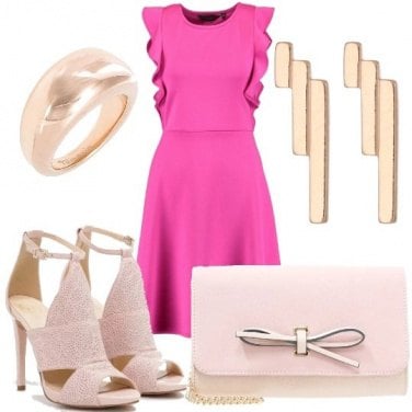 Outfit Donna in fucsia
