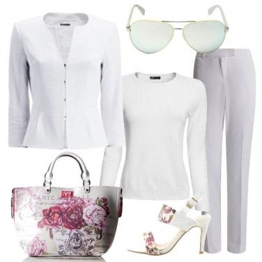 Outfit Uno sguardo in bianco