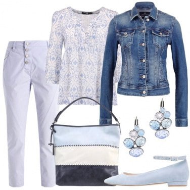 Outfit Evviva l\'azzurro