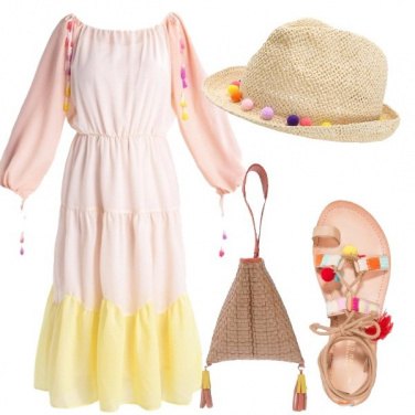Outfit Hippie per gioco