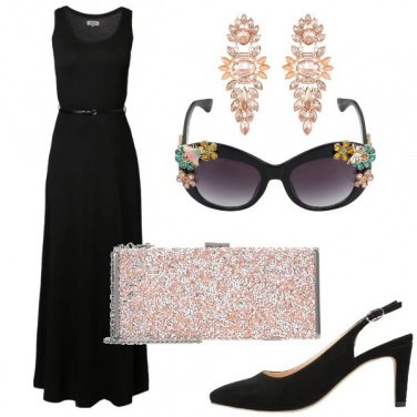 Outfit Occhiali floreali