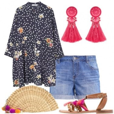 Outfit Maxi camicia