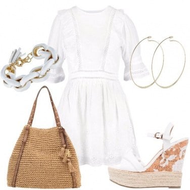 Outfit La zeppa decorata