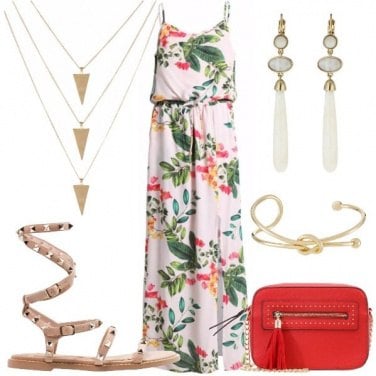Outfit Dea floreale