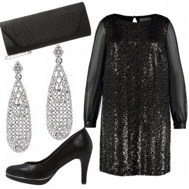Outfit Serata scintillante