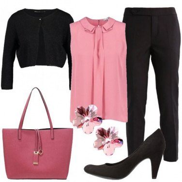 Outfit Sfumature di rosa