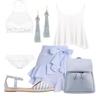 Outfit Romanticamente al mare