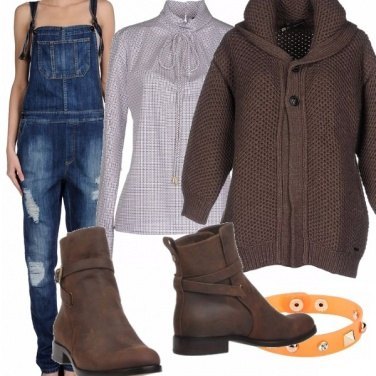 Outfit La salopette che comodità