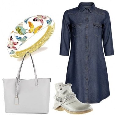 Outfit Veloce in jeans