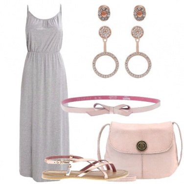 Outfit Pelle rosa