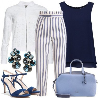 Outfit Il pantalone a righe