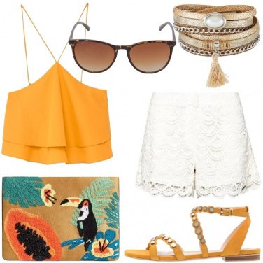 Outfit Tramonto sul lungomare
