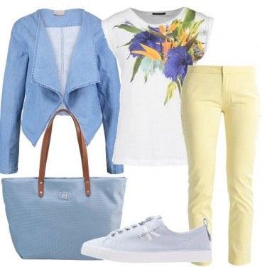 Outfit Spazio ai tessuti naturali