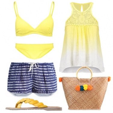 Outfit La sabbia sui piedi