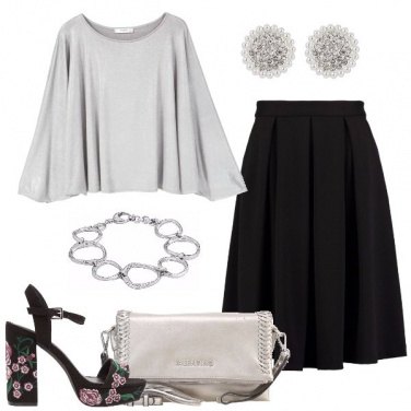 Outfit Argento vivo