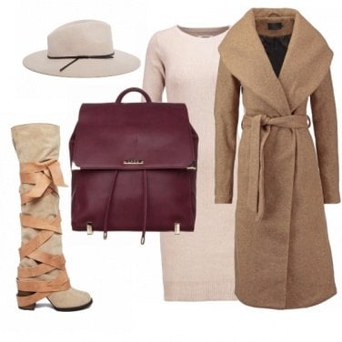 Outfit Cappotto cammello!