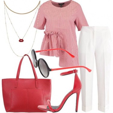Outfit Opzione rosso