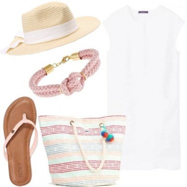 Outfit Un mare di bianco