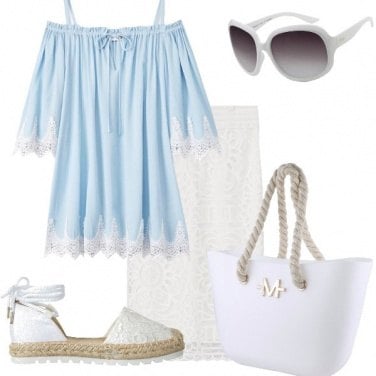 Outfit Al ristorante in riva al mare
