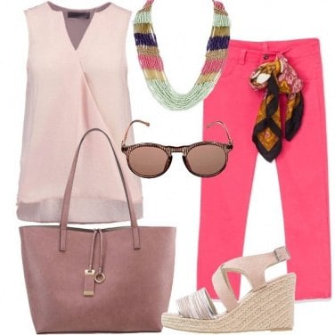 Outfit Gradazioni di rosa
