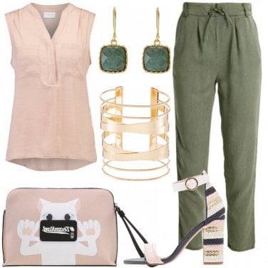 Outfit La pochette griffata