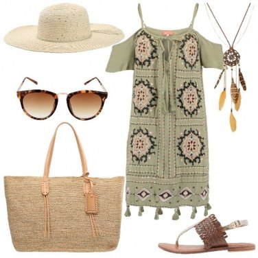 Outfit Pranzo in riva al mare