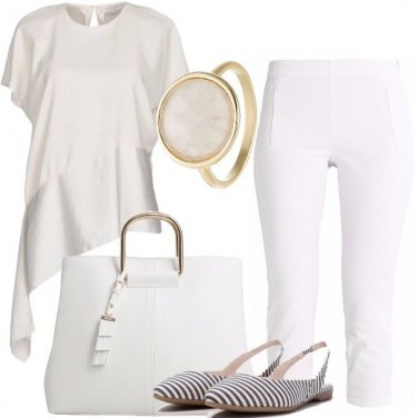 Outfit E poi arriva il blu e l\'oro
