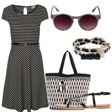 Outfit Tra le righe