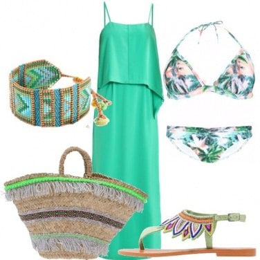 Outfit In spiaggia in lungo