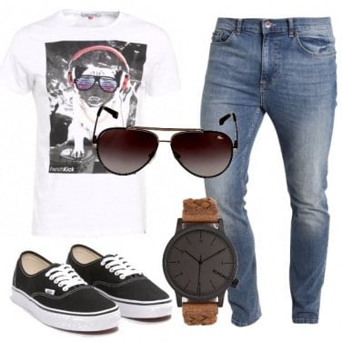 Outfit Dj alla consolle