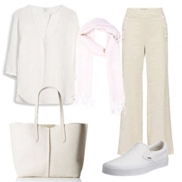 Outfit Minimal in bianco