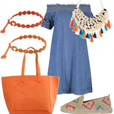 Outfit Colorata sotto il sole