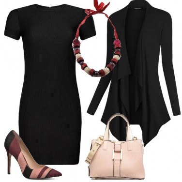 Outfit Nero a colori