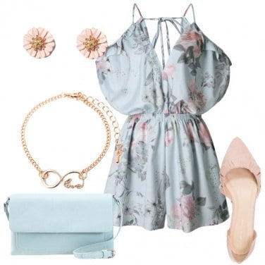 Outfit Playsuit romantica
