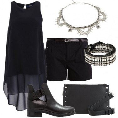 Outfit Leggero rock