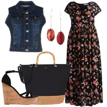 Outfit L\'abito floreale