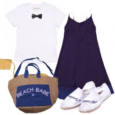 Outfit Come il mare più blu