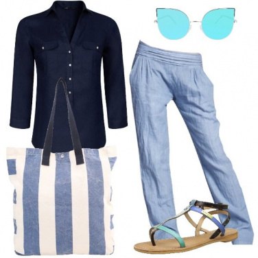 Outfit Fresca con il lino