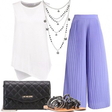 Outfit Pantaloni a pieghe