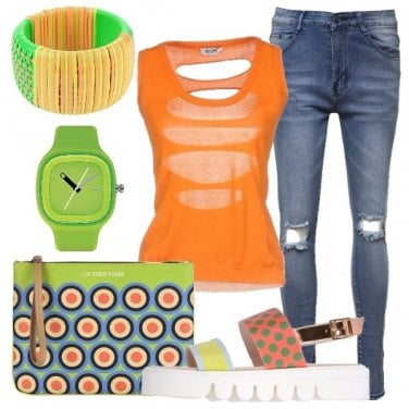 Outfit Insoliti abbinamenti di pois