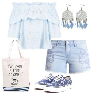 Outfit Snoopy di giorno