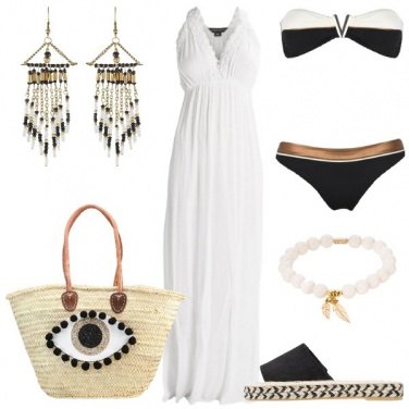 Outfit Raffinata anche in spiaggia