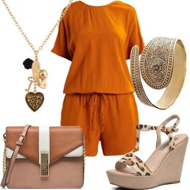 Outfit Le zeppe animalier